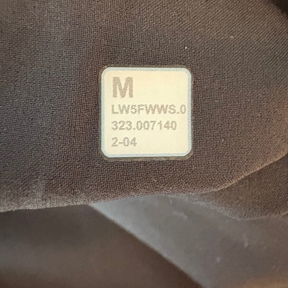 Lululemon Women's Black Luxtreme Mid Rise Straight Leg Trouser. Med W5FWWS EUC - Picture 12 of 12